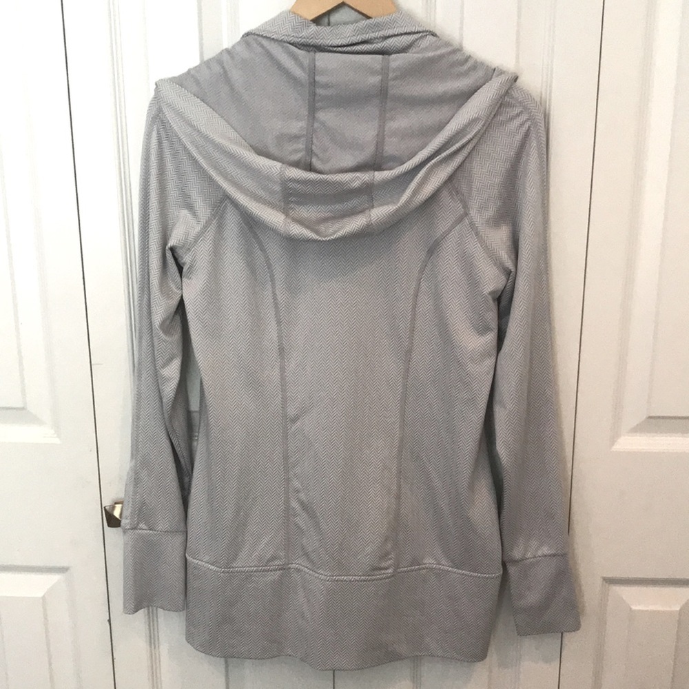 Mondetta Herringbone Pattern Full-Zip Hooded Jack… - image 7